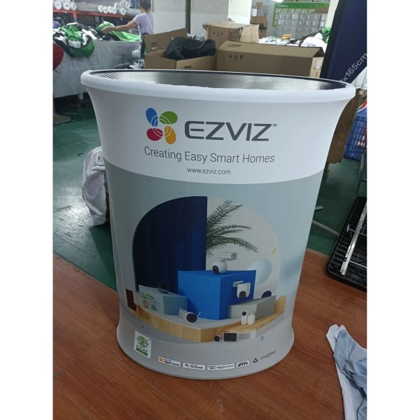 Comptoir relevable rond en plastique