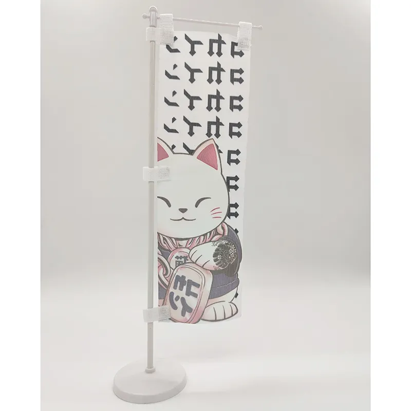 Drapeau de plage rectangulaire de table